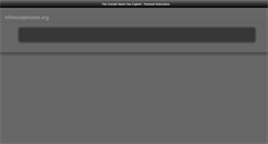 Desktop Screenshot of hifiheadphones.org